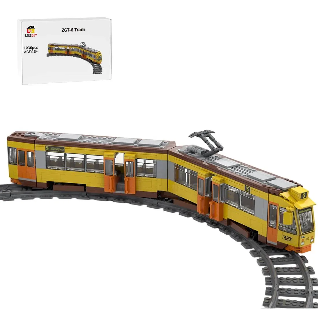LesDiy Tramway Vintage ZGT-6 (LESDIY-4793077) - prix | Brick Broker
