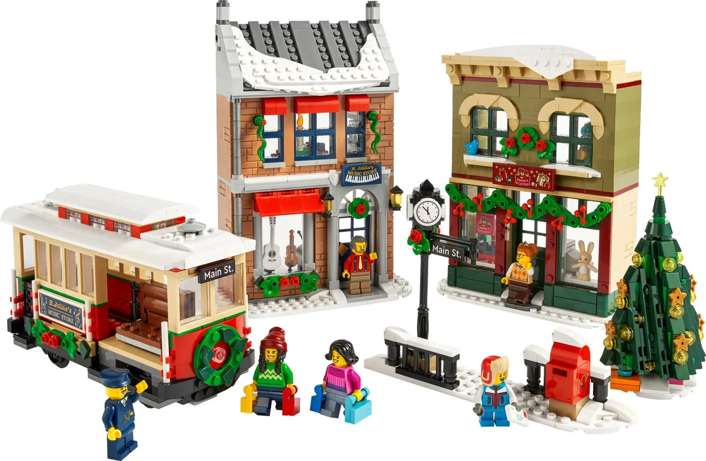 LEGO 10308 Rue principale des fêtes - prix | Brick Broker