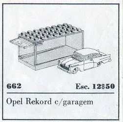 LEGO 662 Opel Rekord 1:87 - prix et où acheter | Brick Broker