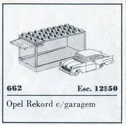 LEGO 662 Opel Rekord 1:87 - prix et où acheter | Brick Broker
