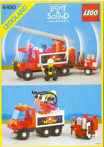 LEGO 6480 Camion avec échelle et crochets - prix | Brick Broker