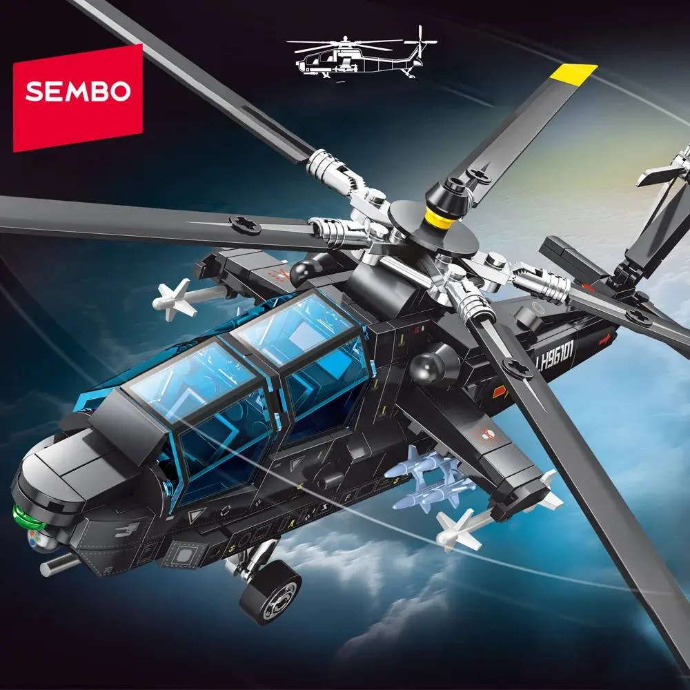 Sembo L'hélicoptère d'attaque Z-21 (SEM-202295) - prix | Brick Broker