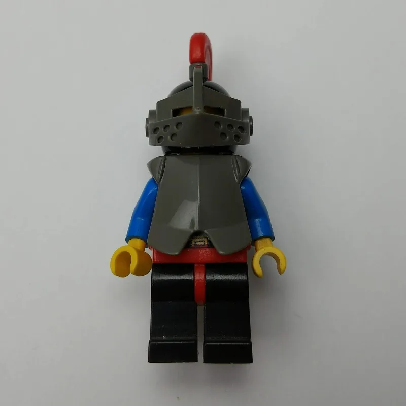 Knight (Breastplate on Red) - Black Legs, Red… — minifigurine LEGO | Brick Broker