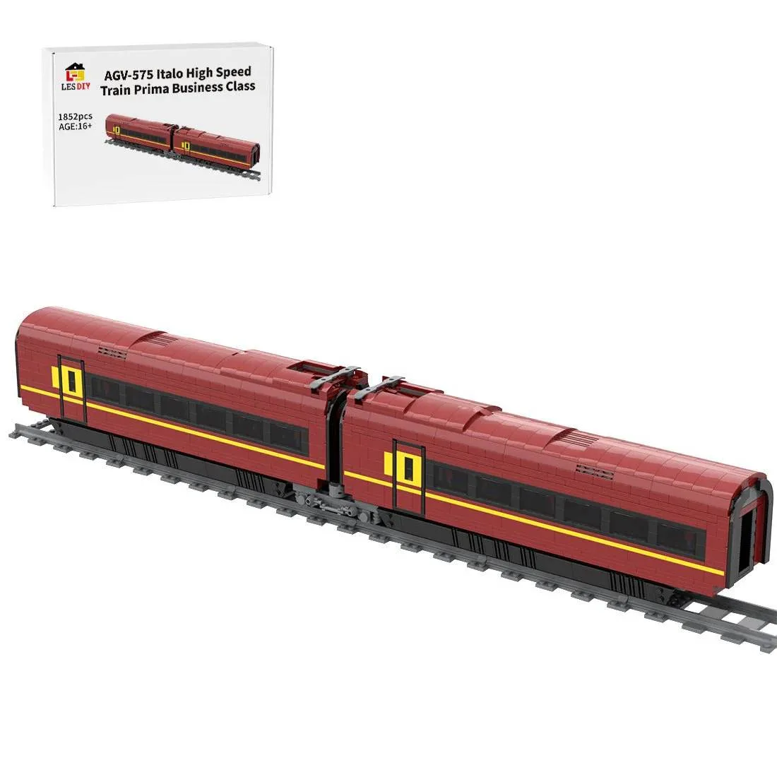 LesDiy AGV-575 Italo Train à Grande Vitesse Prima Classe Business (LESDIY-3623501) - prix | Brick Broker
