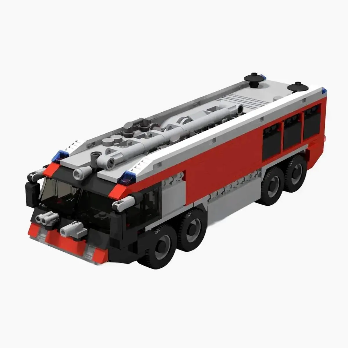 BlueBrixx Camion de pompiers T52, FLF aéroport (BB-100271) - prix | Brick Broker