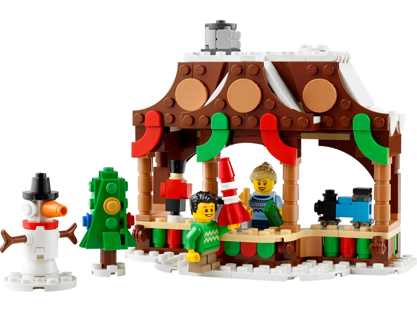 LEGO 40602 Étale du marché d'hiver - prix | Brick Broker