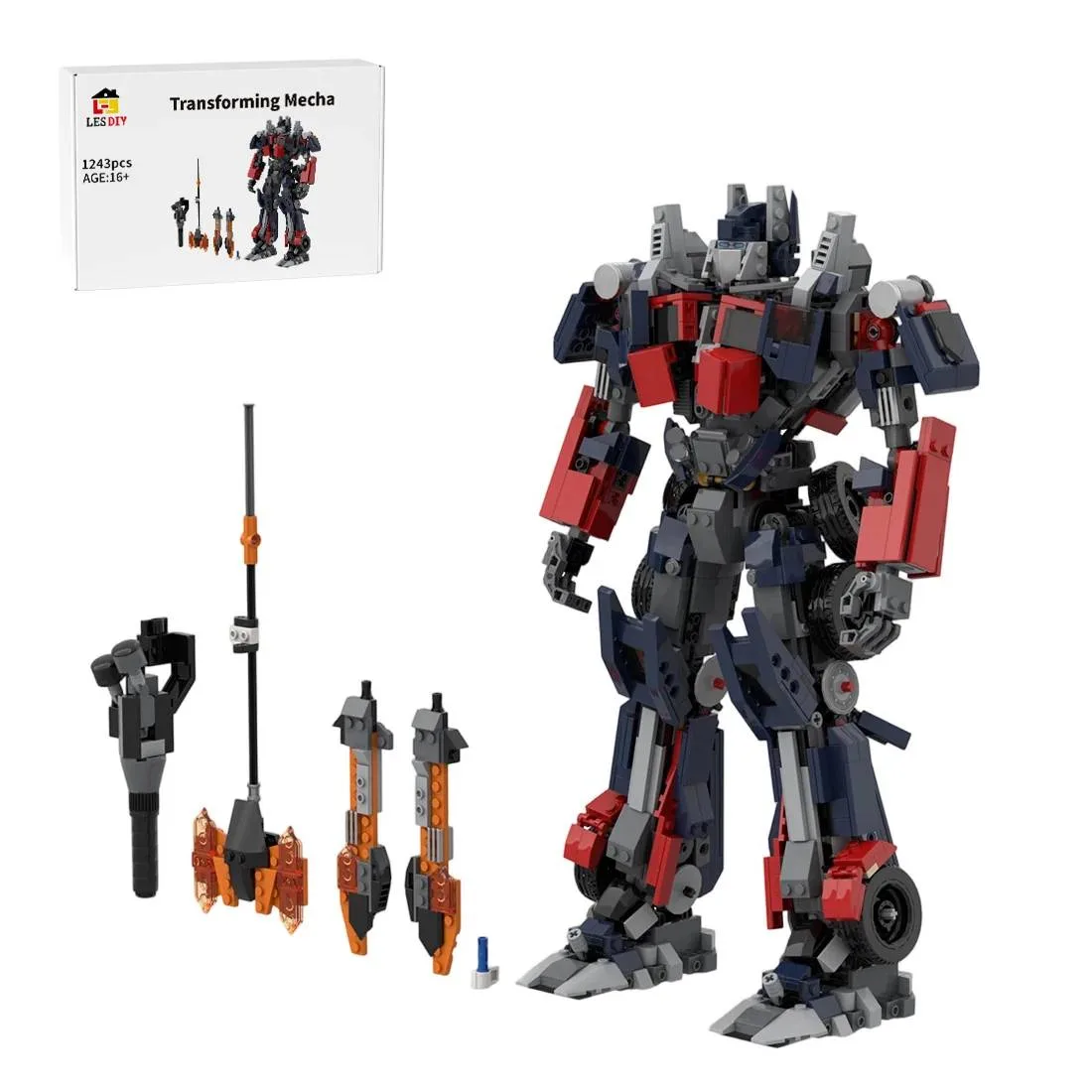 LesDiy Optimus Prime (LESDIY-3737518) - prix | Brick Broker