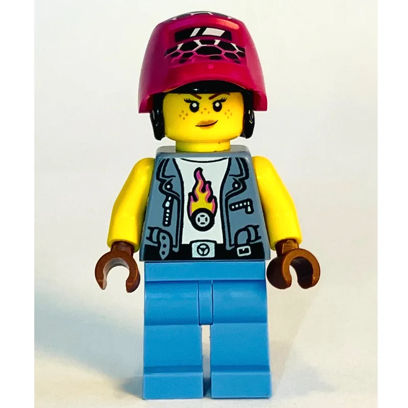 Mech Max, Sand Blue Vest, Medium Blue Legs, M… — minifigurine LEGO | Brick Broker