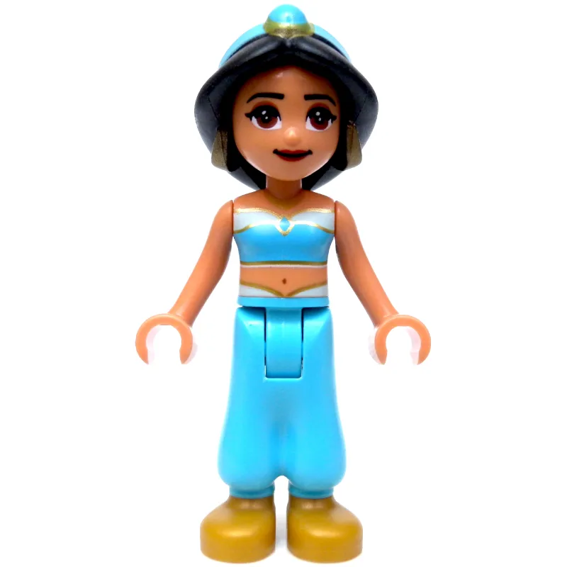 Jasmine - Medium Blue Top and Pants — dans quels sets LEGO ? (fig-012085) | Brick Broker