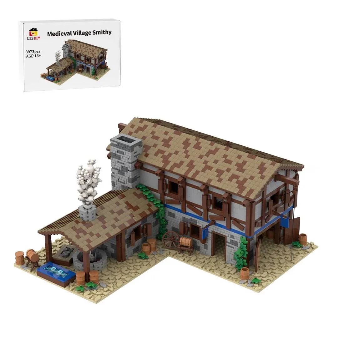 LesDiy Forge du village médiéval (LESDIY-3625320) - prix | Brick Broker