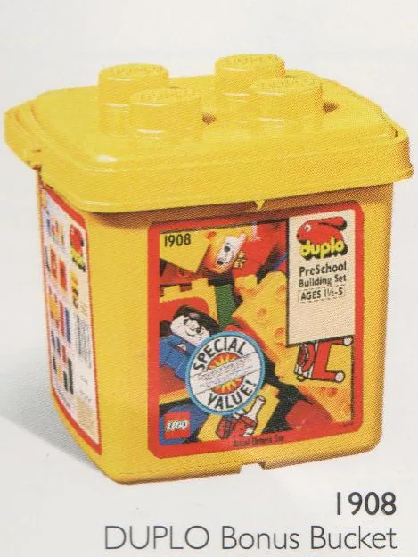 LEGO 1908 Seau Bonus DUPLO - prix et où acheter | Brick Broker