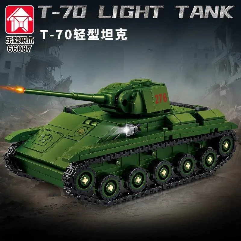 LEYI Char léger T-70 (LEYI-66087) - prix | Brick Broker