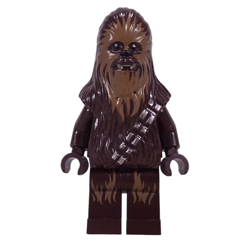 Chewbacca, Dark Brown - Long Lines on Legs on… — minifigurine LEGO | Brick Broker