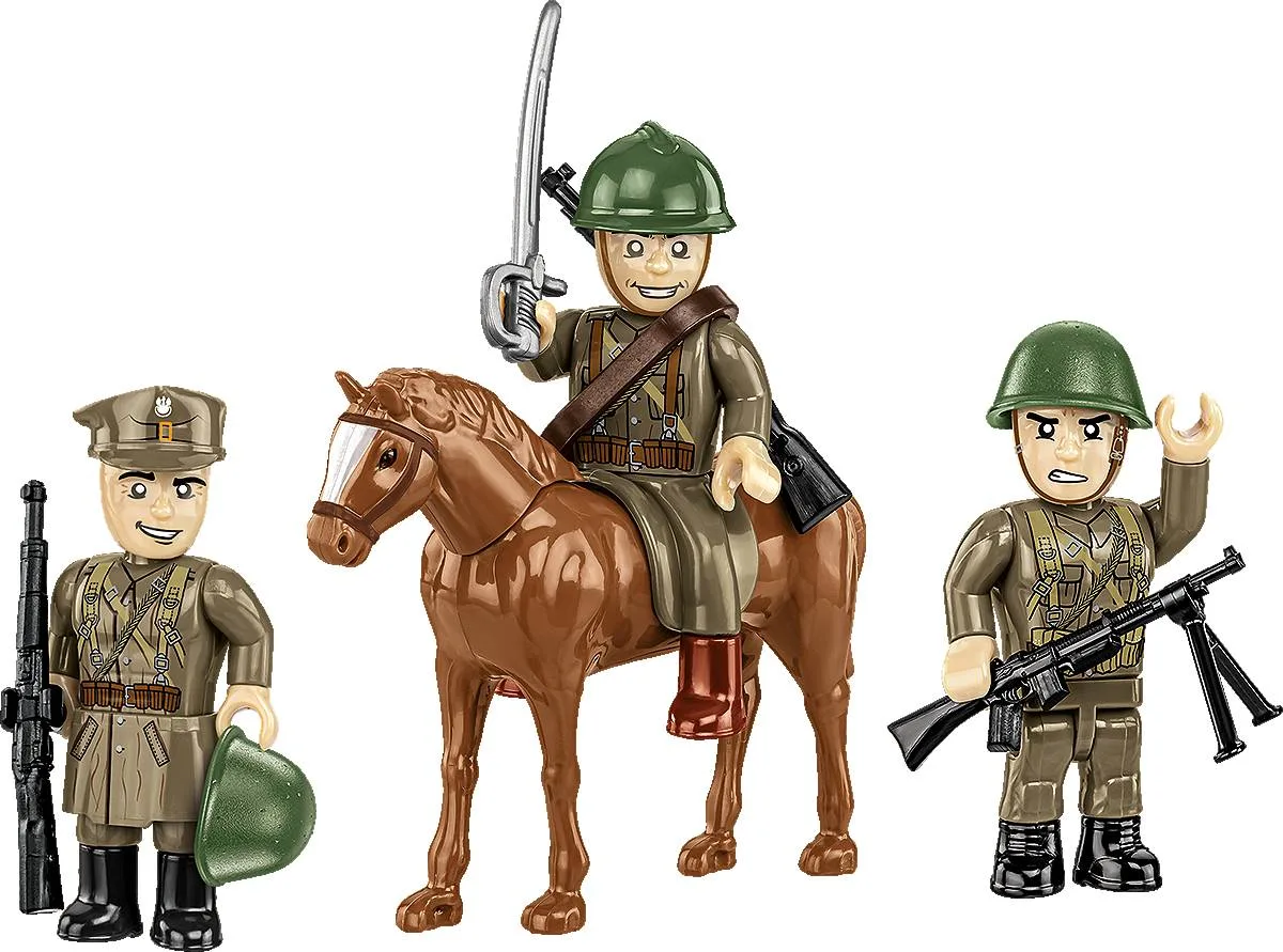 COBI Collection historique - Uhlans polonais de la Seconde Guerre mondiale (COBI-2062) - prix | Brick Broker