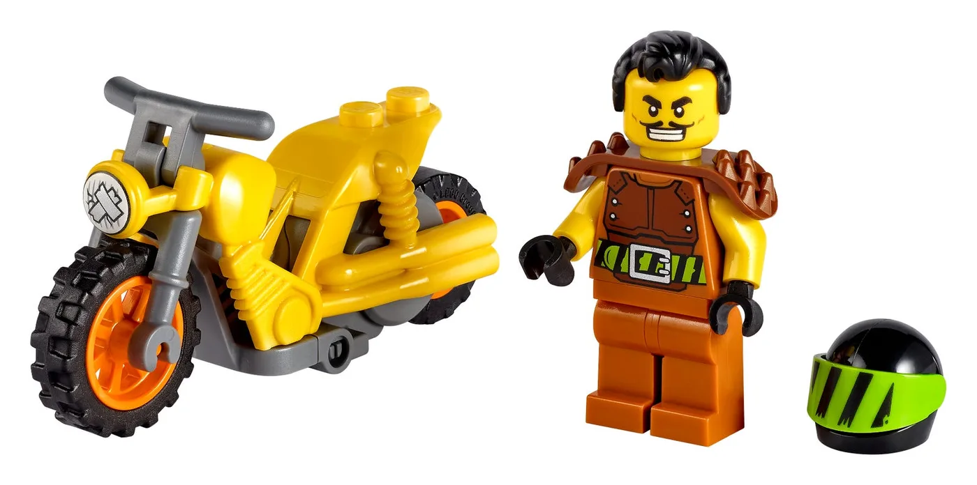 LEGO 60297 Moto de Cascade de Démolition - prix | Brick Broker