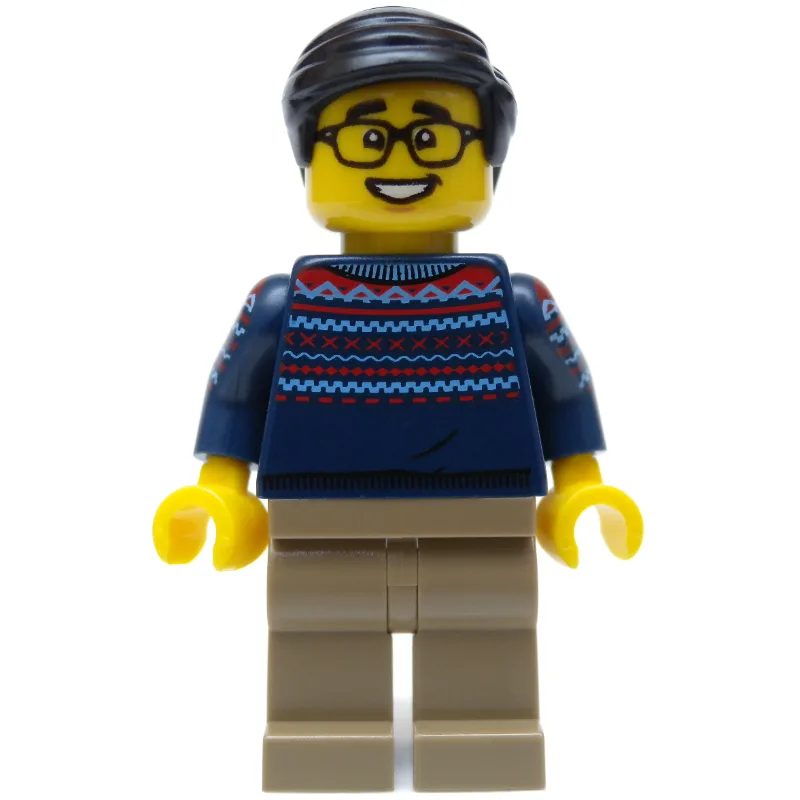 Dark Blue Torso, Tan Legs, Black Hair — dans quels sets LEGO ? (fig-010765) | Brick Broker