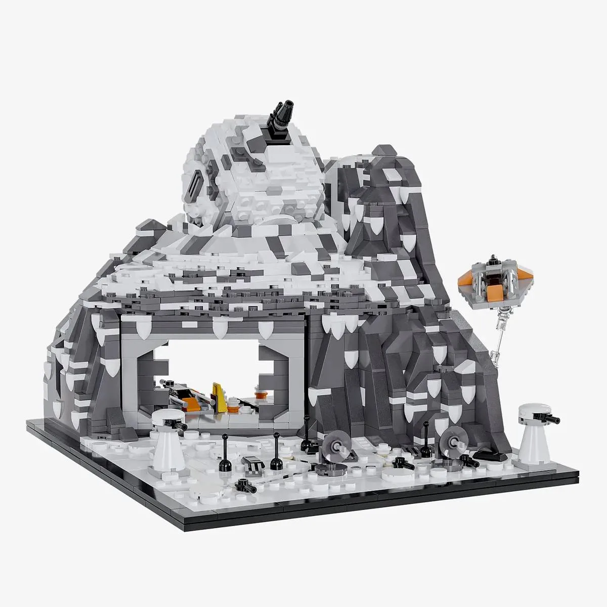 BlueBrixx Base rebelle sur la planète de glace (BB-108316) - prix | Brick Broker