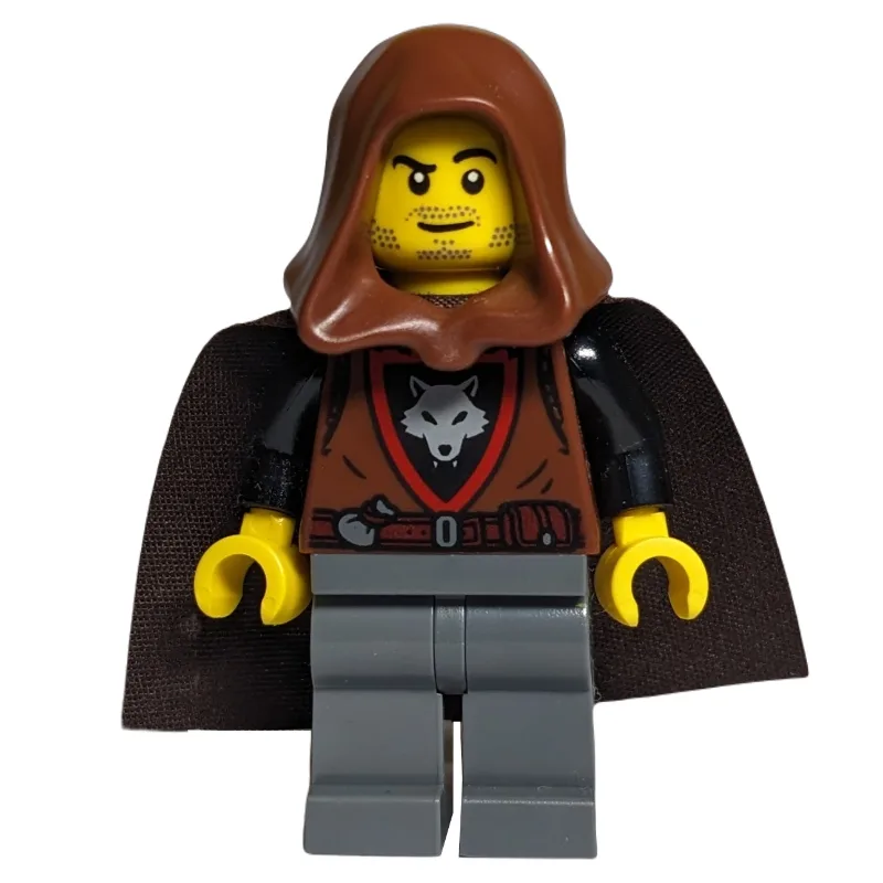Wolfpack, Reddish Brown Torso, Dark Bluish Gr… — minifigurine LEGO | Brick Broker