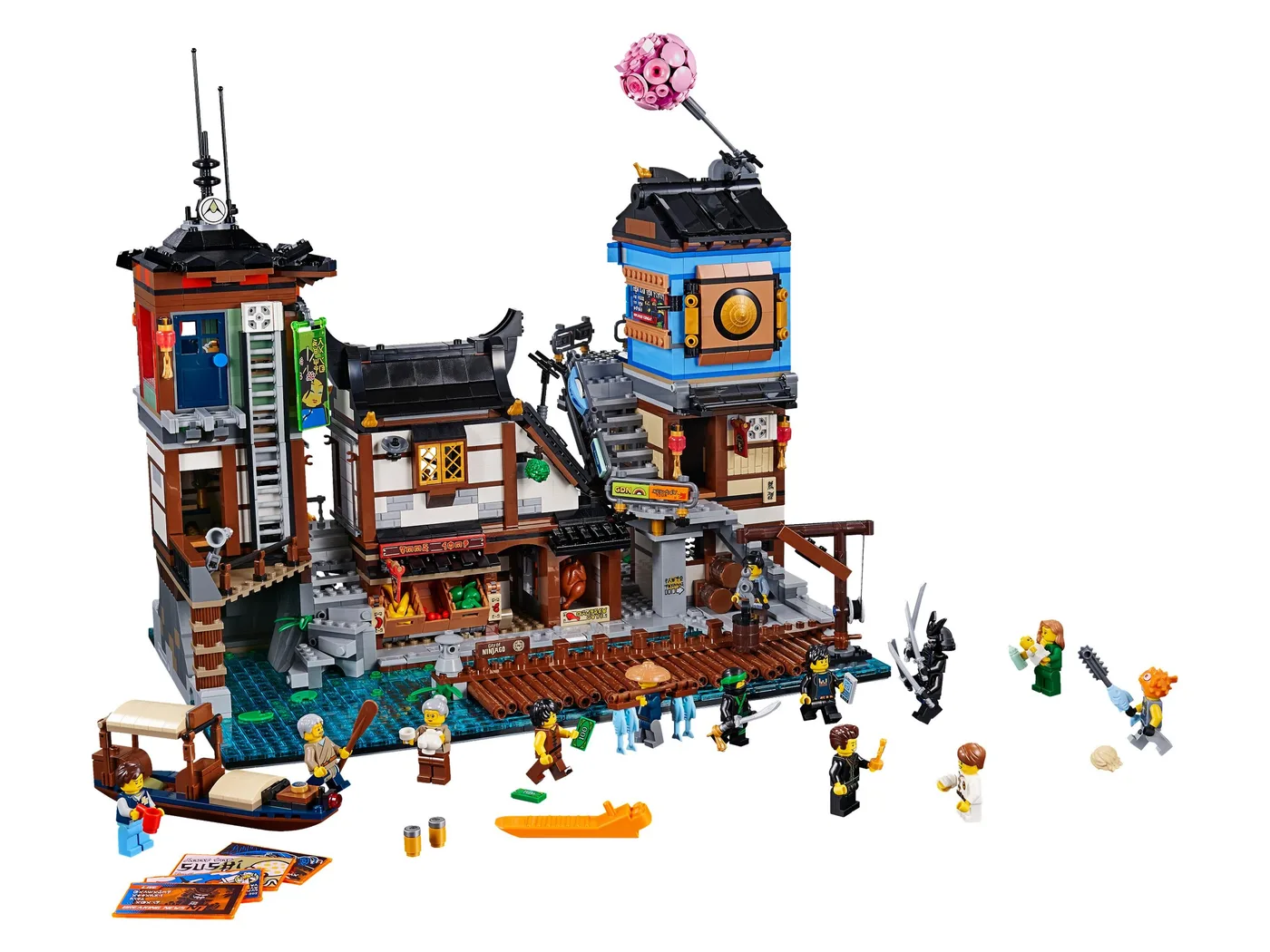 LEGO 70657 Les quais de la ville NINJAGO - prix | Brick Broker
