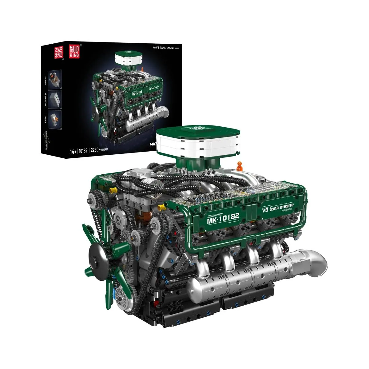 Mould King Moteur V8 (MOU-10182) - prix et où acheter | Brick Broker