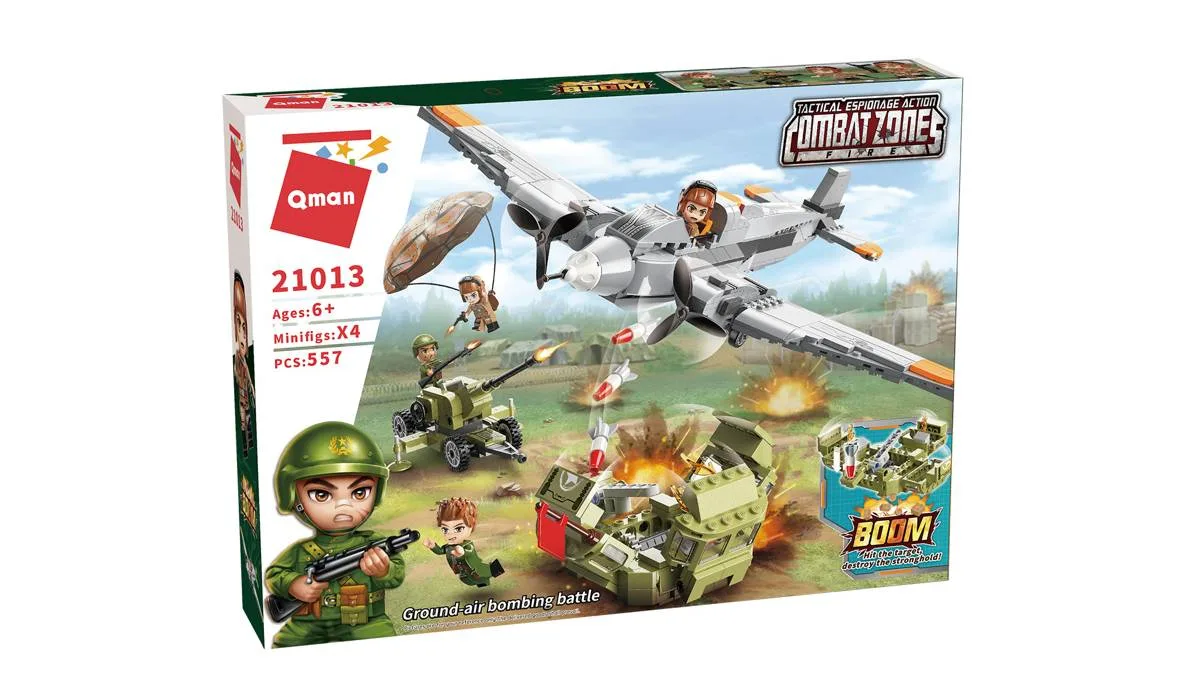 Qman Combat de Bombardement Air-Sol (QMAN-21013) - prix | Brick Broker