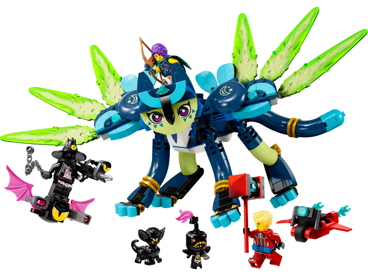 LEGO 71476 Zoey et Zian le hibou-chat - prix | Brick Broker