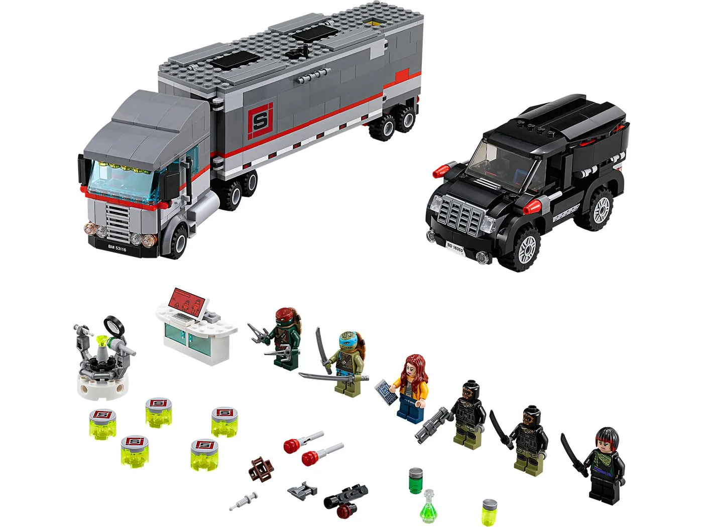 LEGO 79116 Évasion enneigée du semi-remorque - prix | Brick Broker