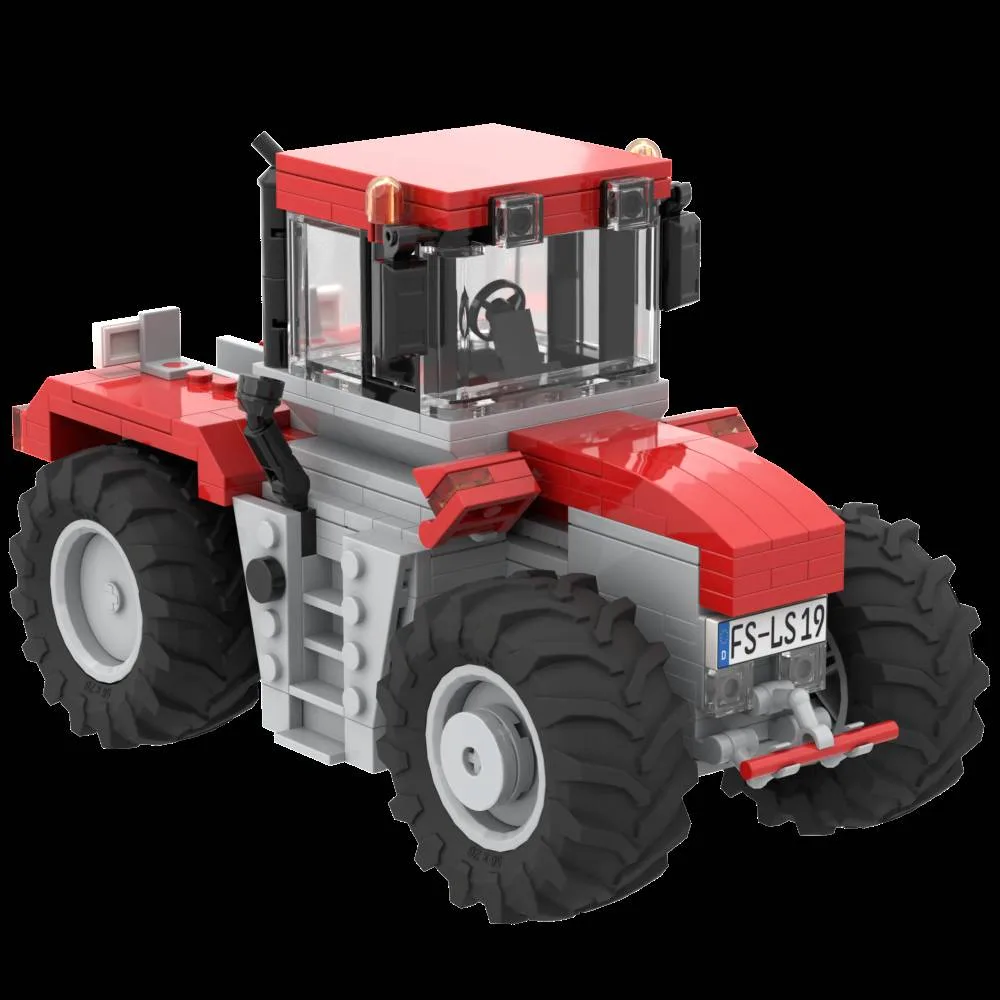 MunichBricks Modèle de tracteur Schlüter™ Euro Trac 1900 LS Édition Limitée (MBE-SCHLUETER-EUROTRAC) - prix | Brick Broker