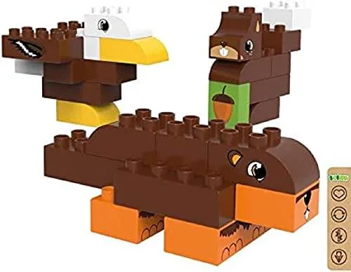 BioBuddi Animaux sauvages | Castor, Aigle & Écureuil (BIOBUDDI-BB-0105) - prix | Brick Broker