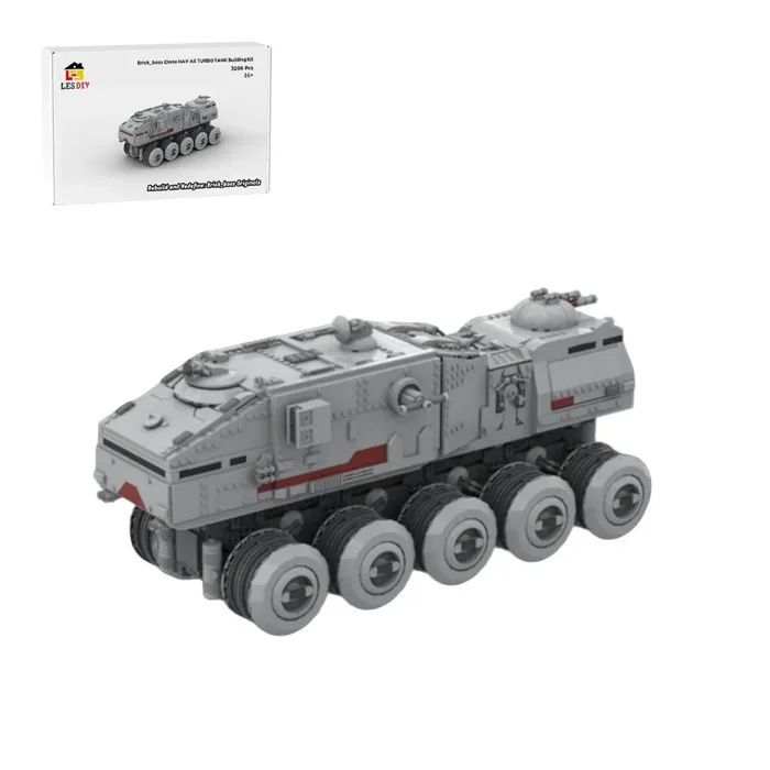 LesDiy Clone HAV A6 TURBO TANK II (LESDIY-3694998) - prix | Brick Broker