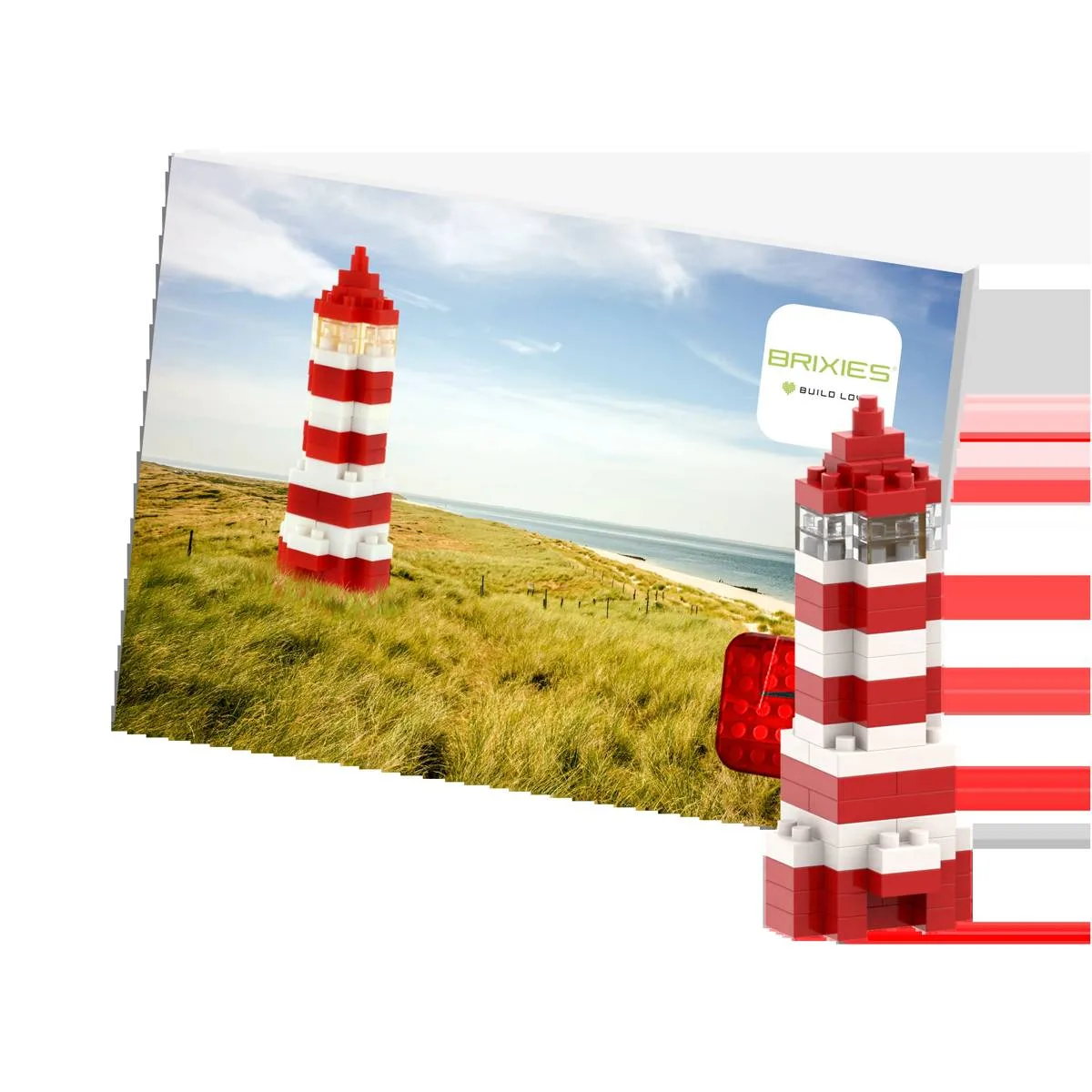 BRIXIES Carte postale Phare (BRIXIES-220.050) - prix | Brick Broker