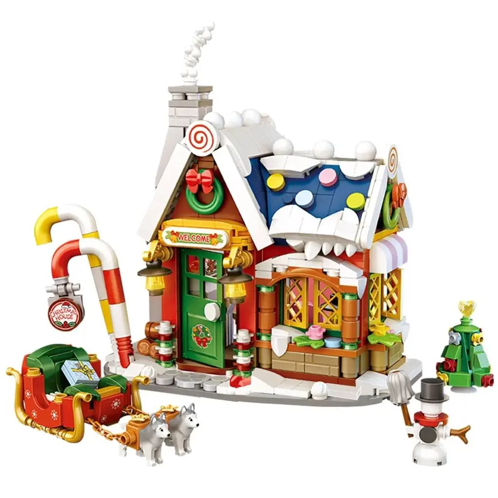 LOZ Maison de Noël (LOZ-1223) - prix et où acheter | Brick Broker