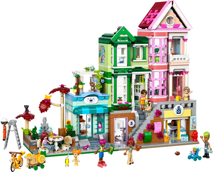 LEGO 42670 Appartements et magasins de Heartlake City - prix | Brick Broker