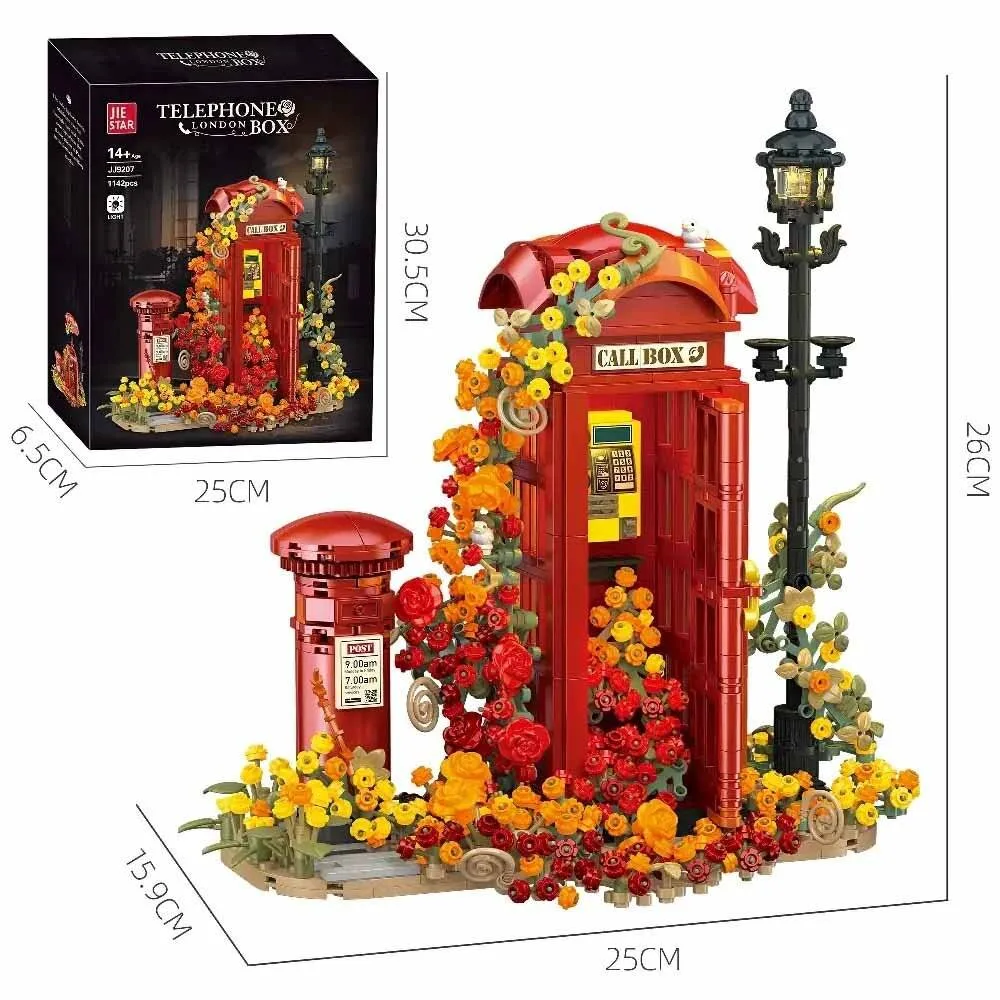 JIESTAR Cabine téléphonique de Londres (JS-JJ9207) - prix | Brick Broker