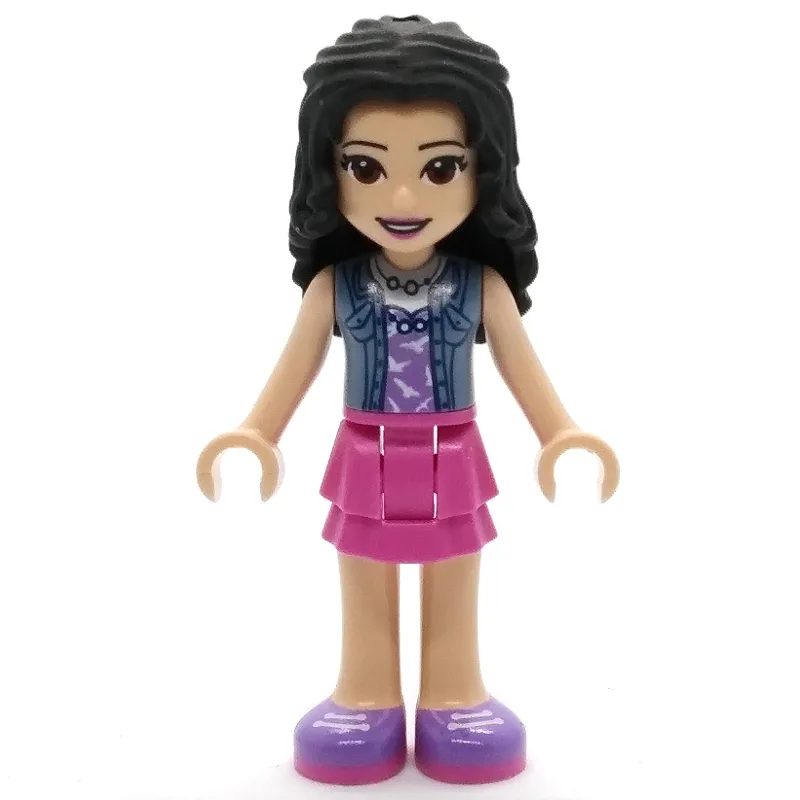 Emma - Sand Blue Jacket, Magenta Skirt — dans quels sets LEGO ? (fig-010907) | Brick Broker
