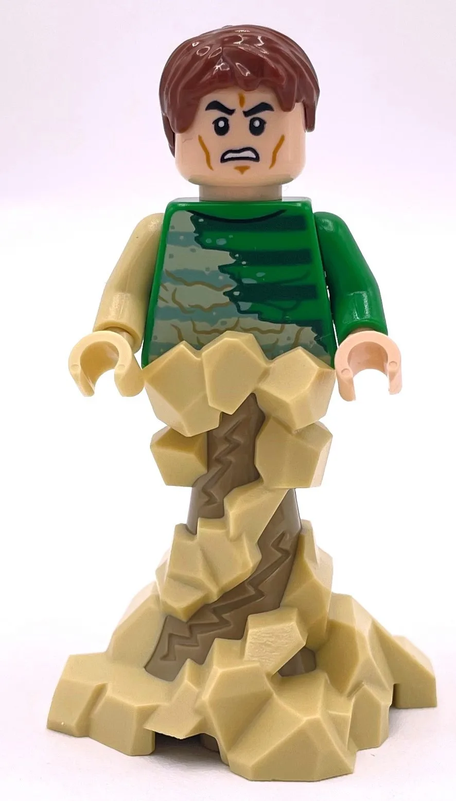 Sandman, Swirling Dirt Lower Body with Green… — minifigurine LEGO | Brick Broker