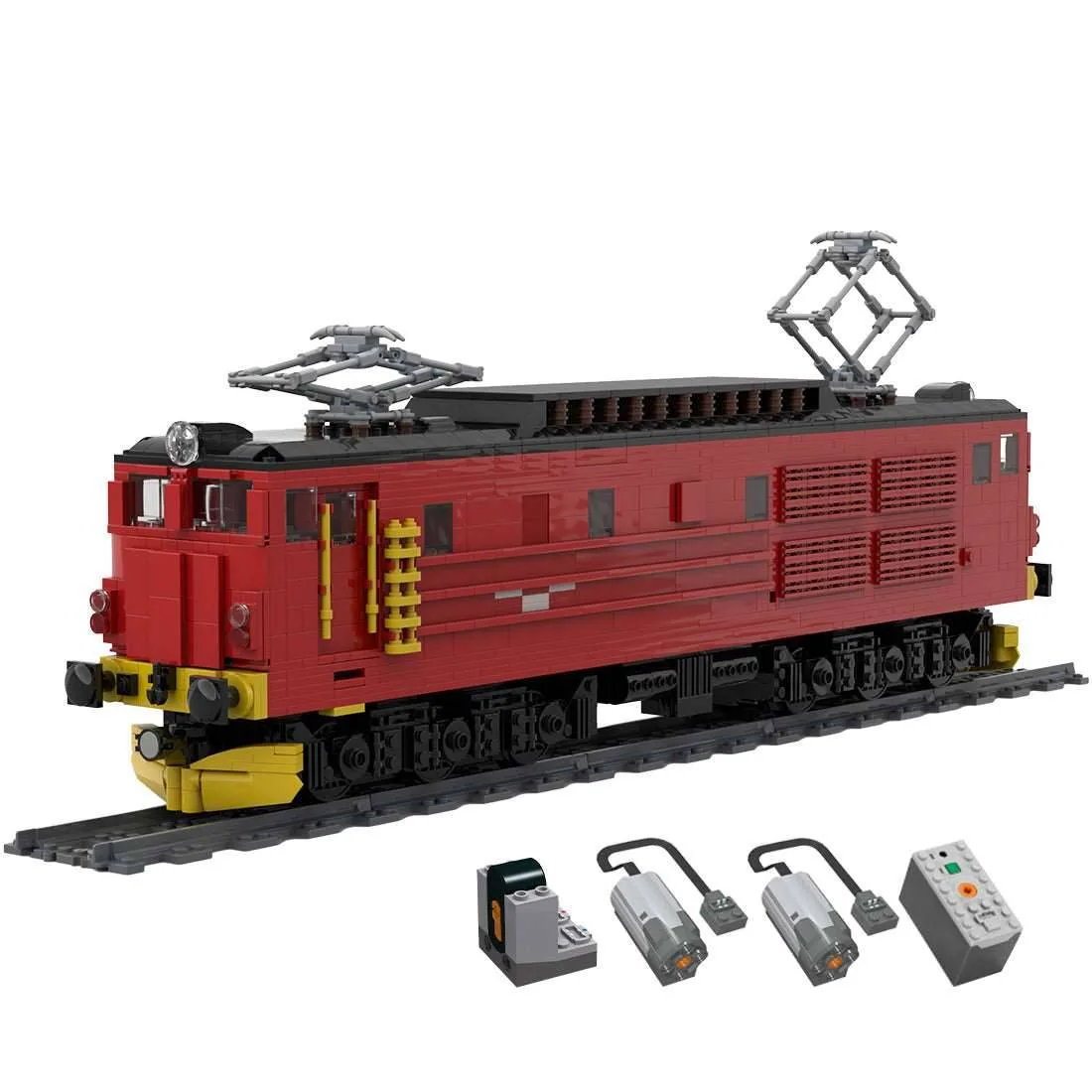 LesDiy Locomotive électrique de fret EL14 (LESDIY-3547443) - prix | Brick Broker
