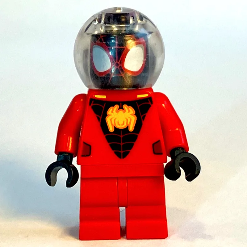 Spin / Spider-Man (Miles Morales), Medium Red… — minifigurine LEGO | Brick Broker