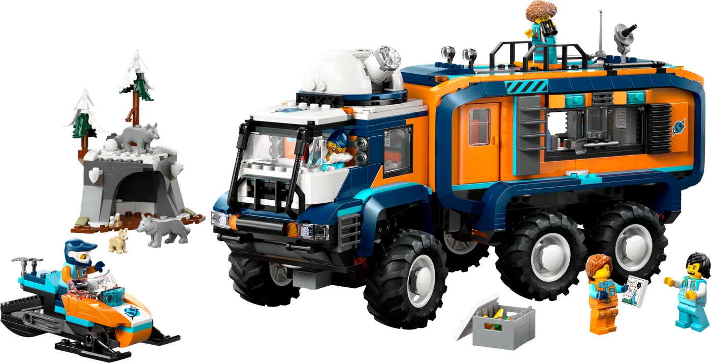 LEGO 60471 Camion Laboratoire Scientifique de l'Explorateur de l'Arctique - prix | Brick Broker