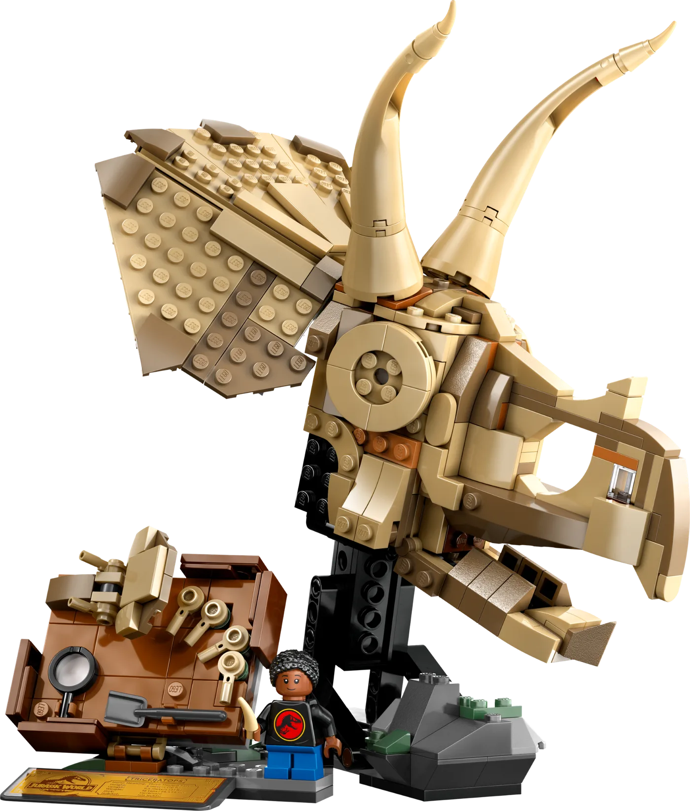 LEGO 76969 Crâne de Tricératops - prix et où acheter | Brick Broker