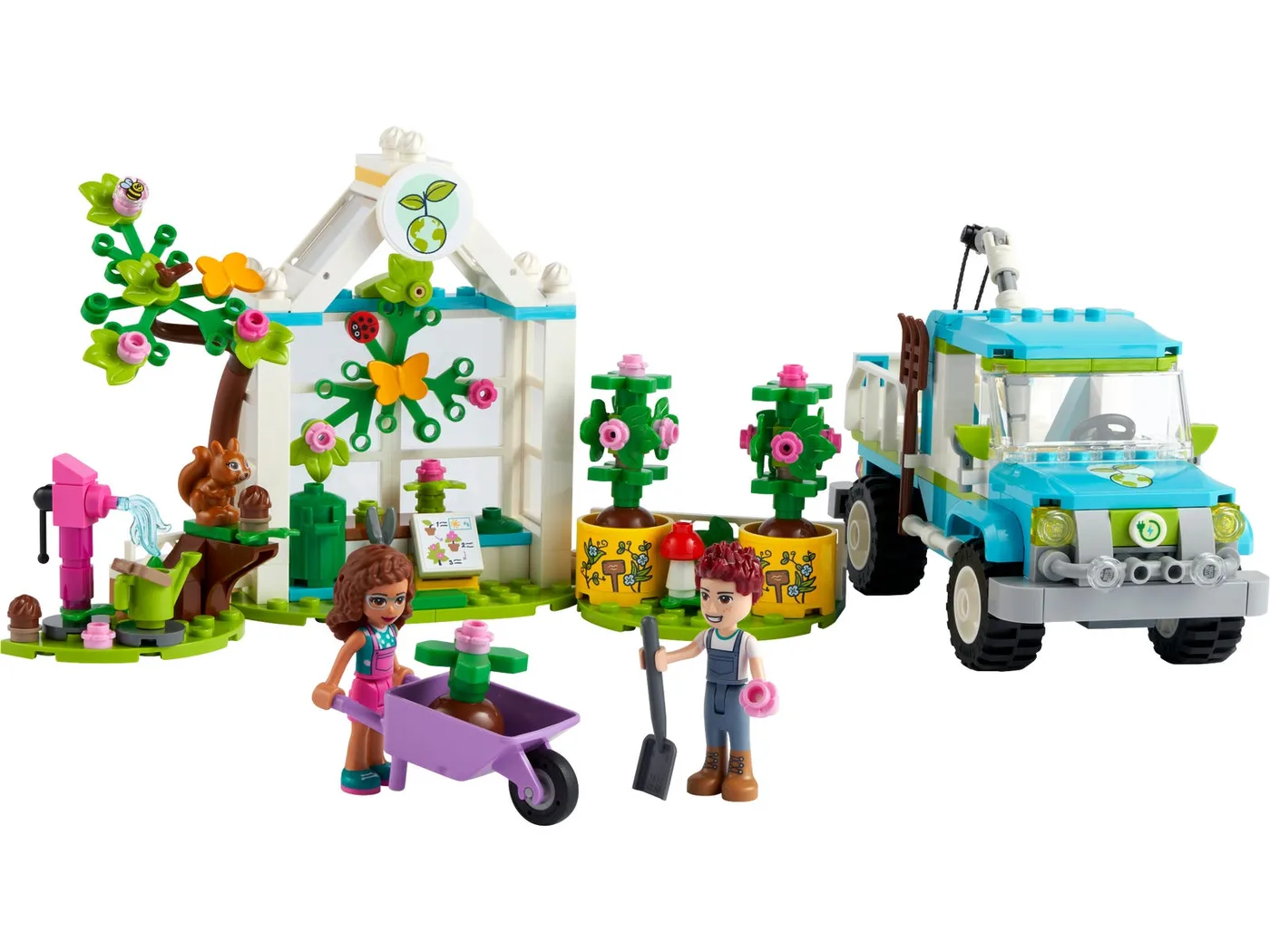 LEGO 41707 Véhicule de plantation d'arbres - prix | Brick Broker