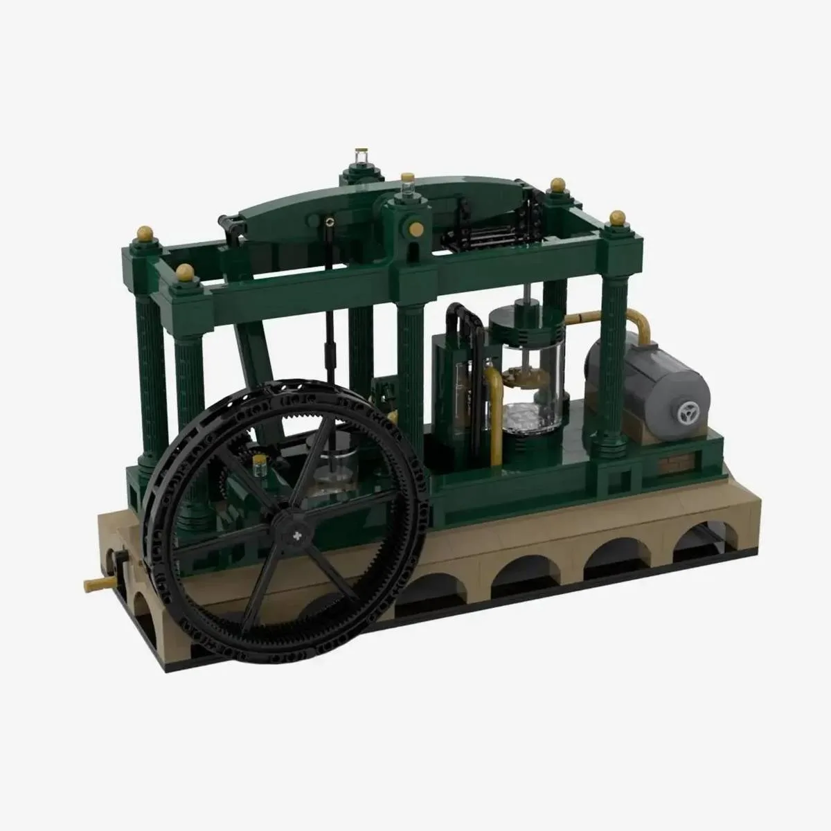 BlueBrixx Locomotive à vapeur (BB-108925) - prix | Brick Broker
