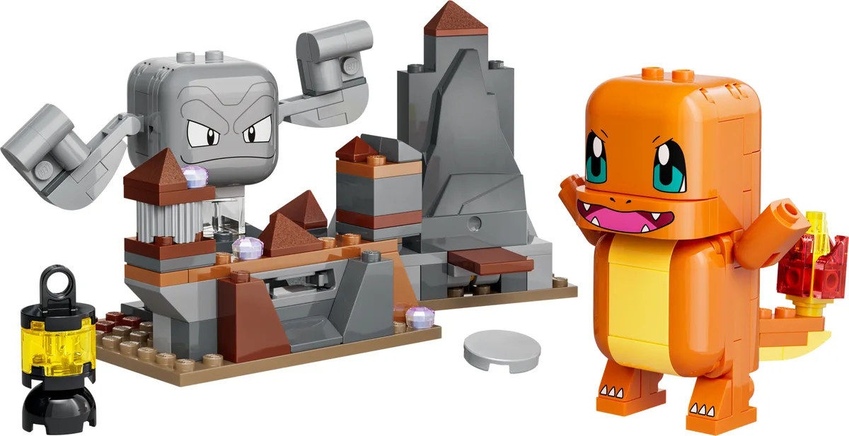 LEGO 72157 Affrontement dans la caverne de Salamèche et Géodude - prix | Brick Broker
