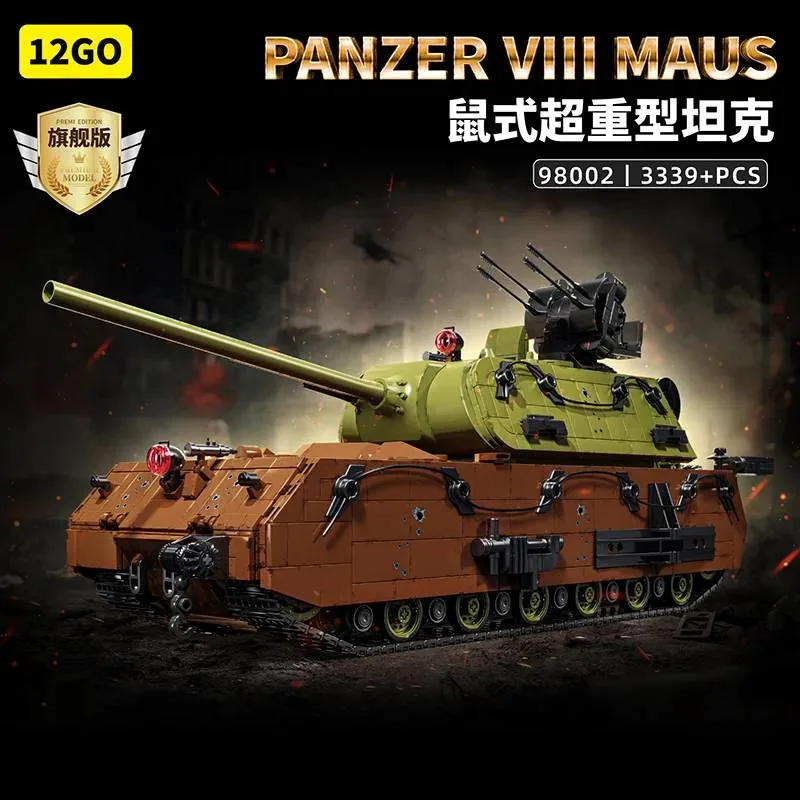 LEYI Char Panzer VIII Maus (LEYI-98002) - prix | Brick Broker