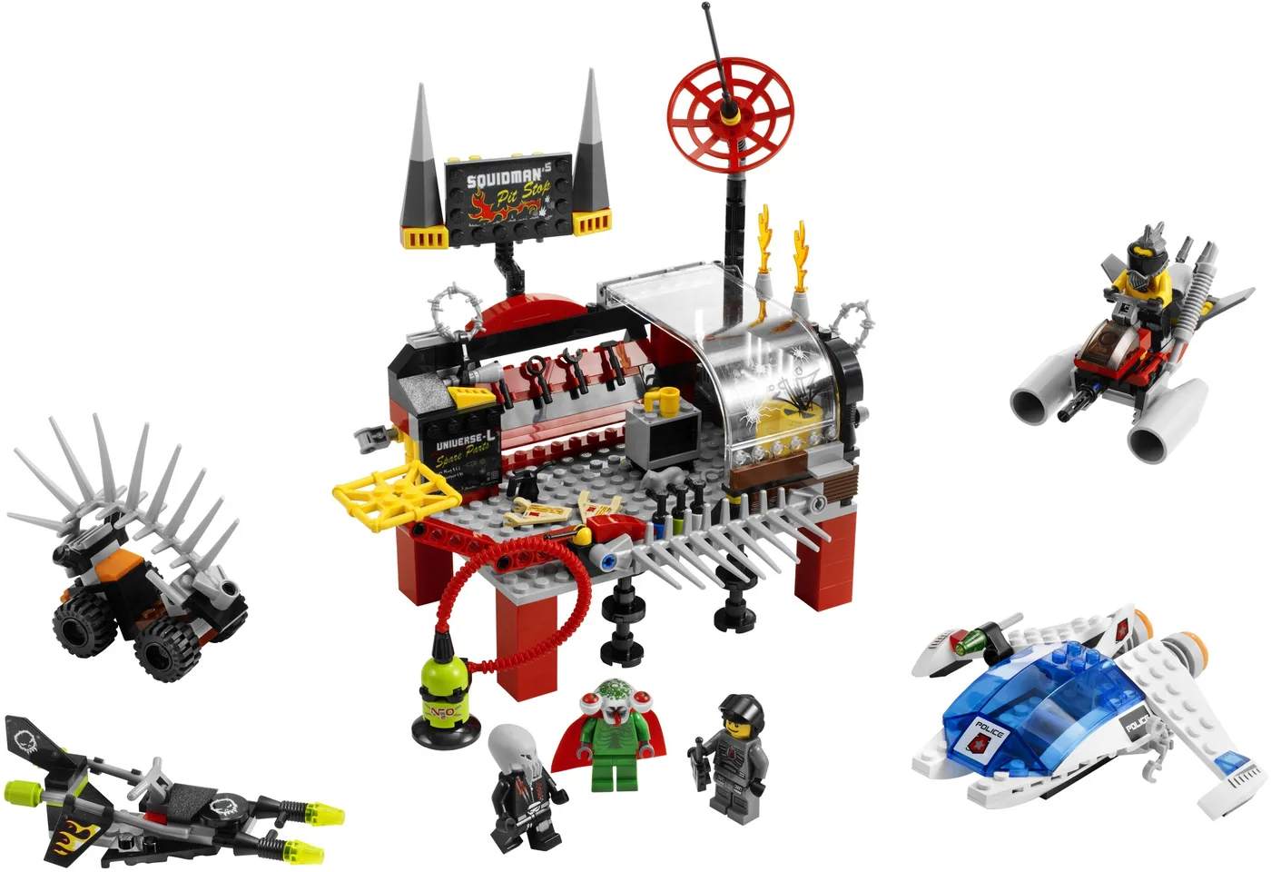 LEGO 5980 L'Arrêt au Stand de Squidman - prix | Brick Broker