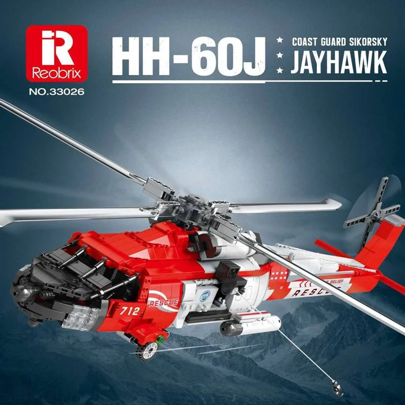 Reobrix HH-60J Gardien de recherche et sauvetage (REO-33026) - prix | Brick Broker