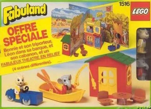 LEGO 1516 Théâtre avec scènes de jeu - prix | Brick Broker