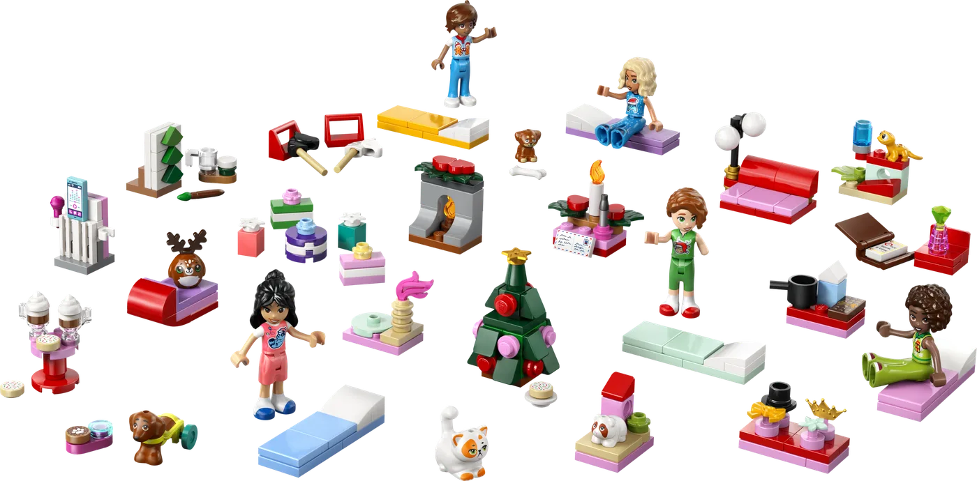 LEGO 42668 Calendrier de l'Avent Friends 2025 - prix | Brick Broker