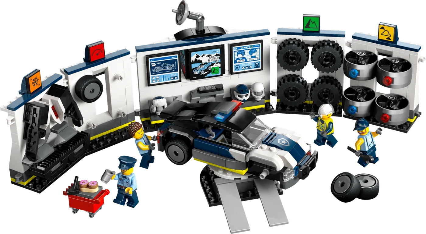 LEGO 60457 Garage de Voitures de Police Personnalisées - prix | Brick Broker