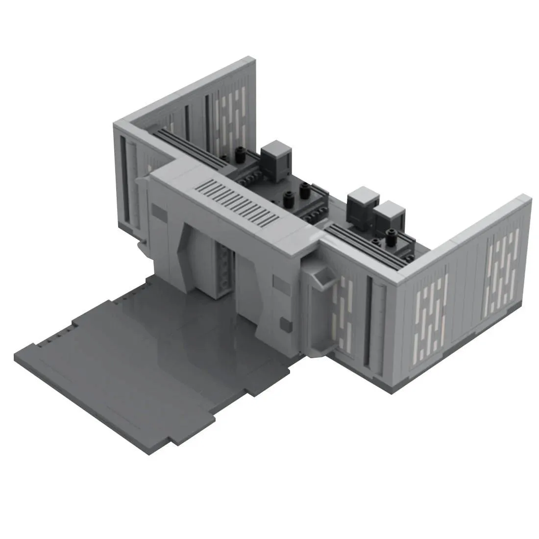 LesDiy Armurerie modulaire de guerres spatiales (LESDIY-3366493) - prix | Brick Broker